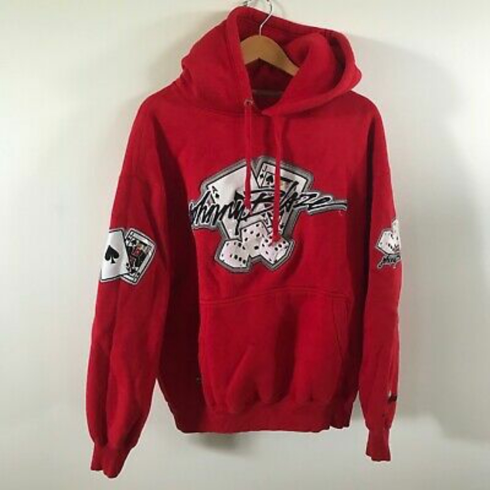 Very Rare Red Johnny Blaze Hoodie (Wu Tang Brand)